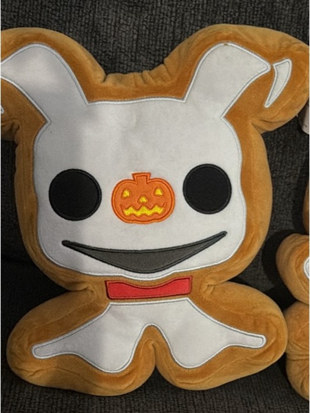Plush Halloween Character Toy - Orange and White